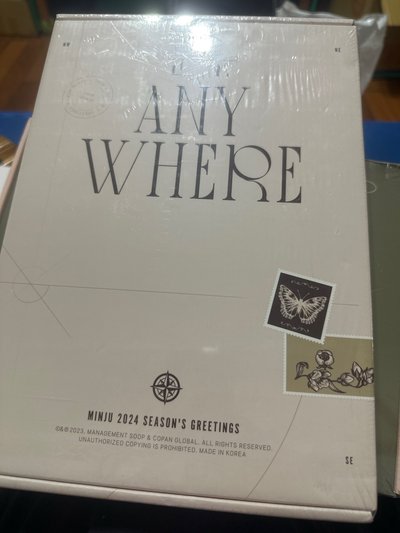 金珉周2023+202424 年曆 年曆 ANY WHERE