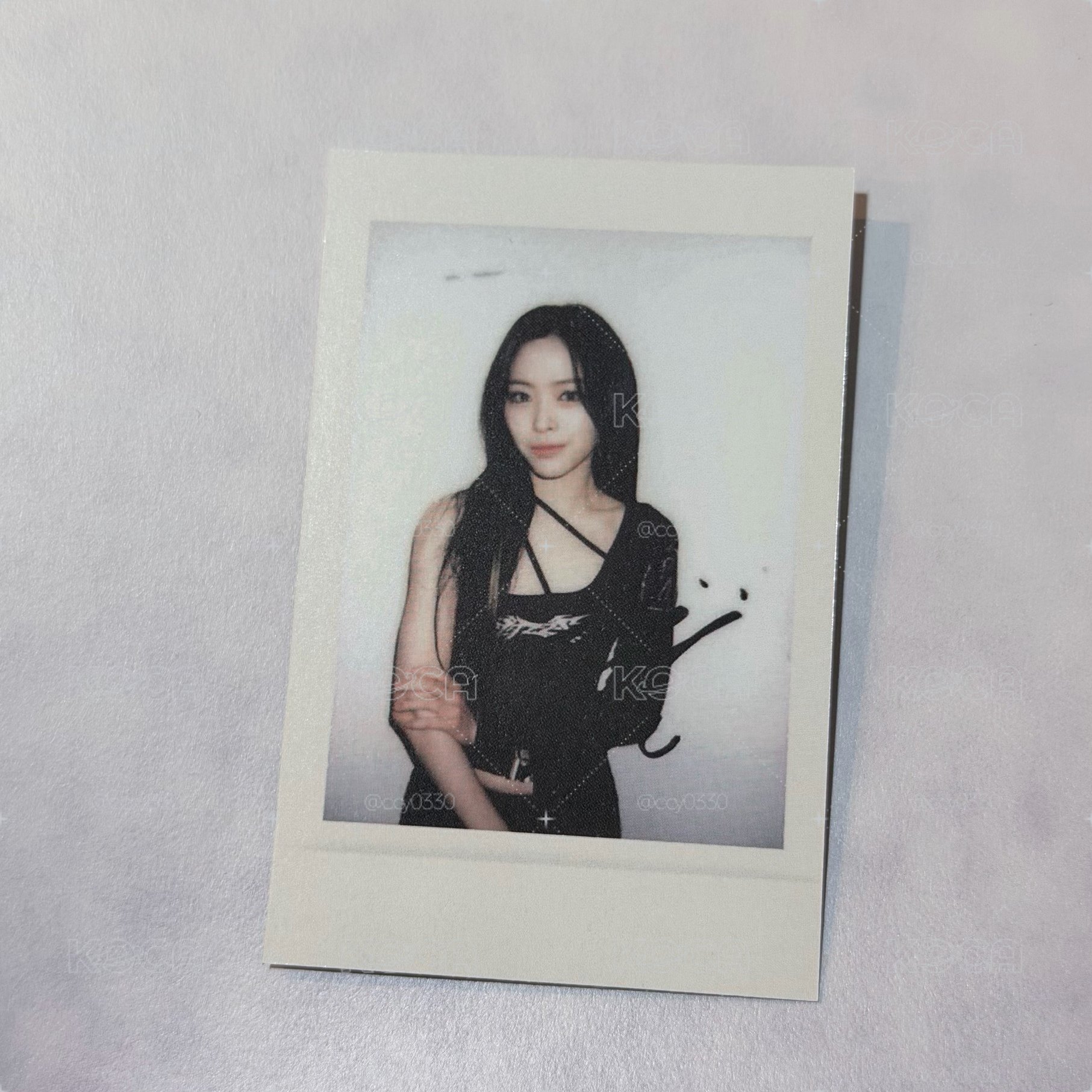 ITZY Ryujin sr幸運卡 拍立得