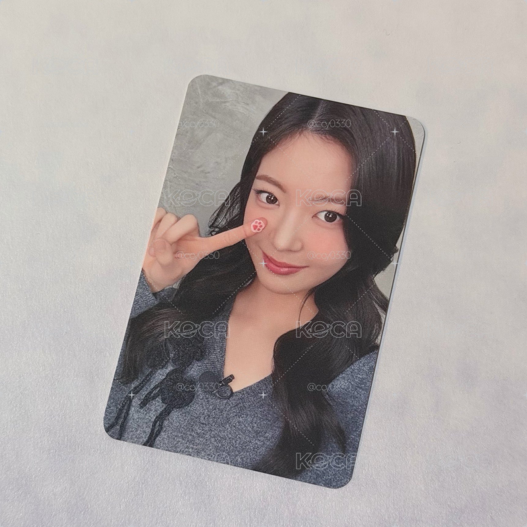 ITZY Lia ms1.0幸運卡 小貓貼貼！