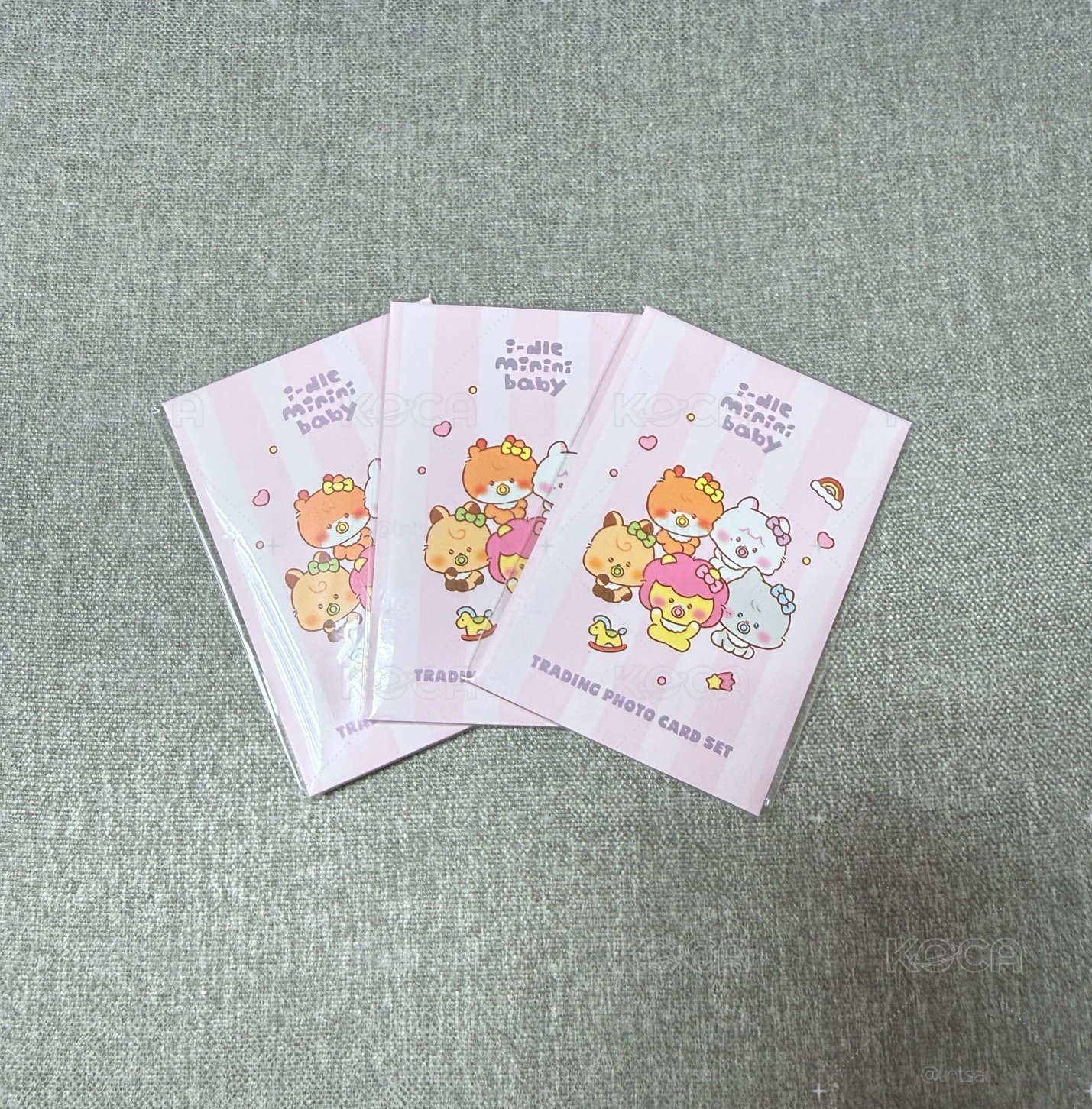 i-dle minini baby快閃店週邊