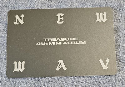 TREASURE 4th MINI ALBUM [NEW WAV]🐶