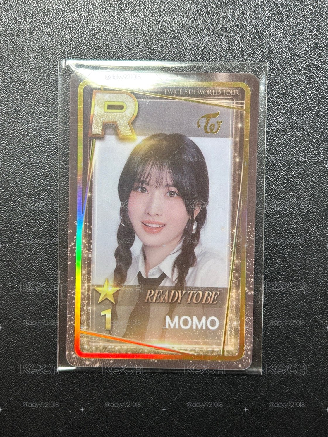 MOMO 五巡RTB遊戲卡（韓場/全球限量300套）
