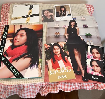 ITZY Gold 留真單封全專