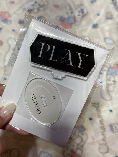 MISAMO PLAY 正規一 JYP JAPAN 特典卡+立牌