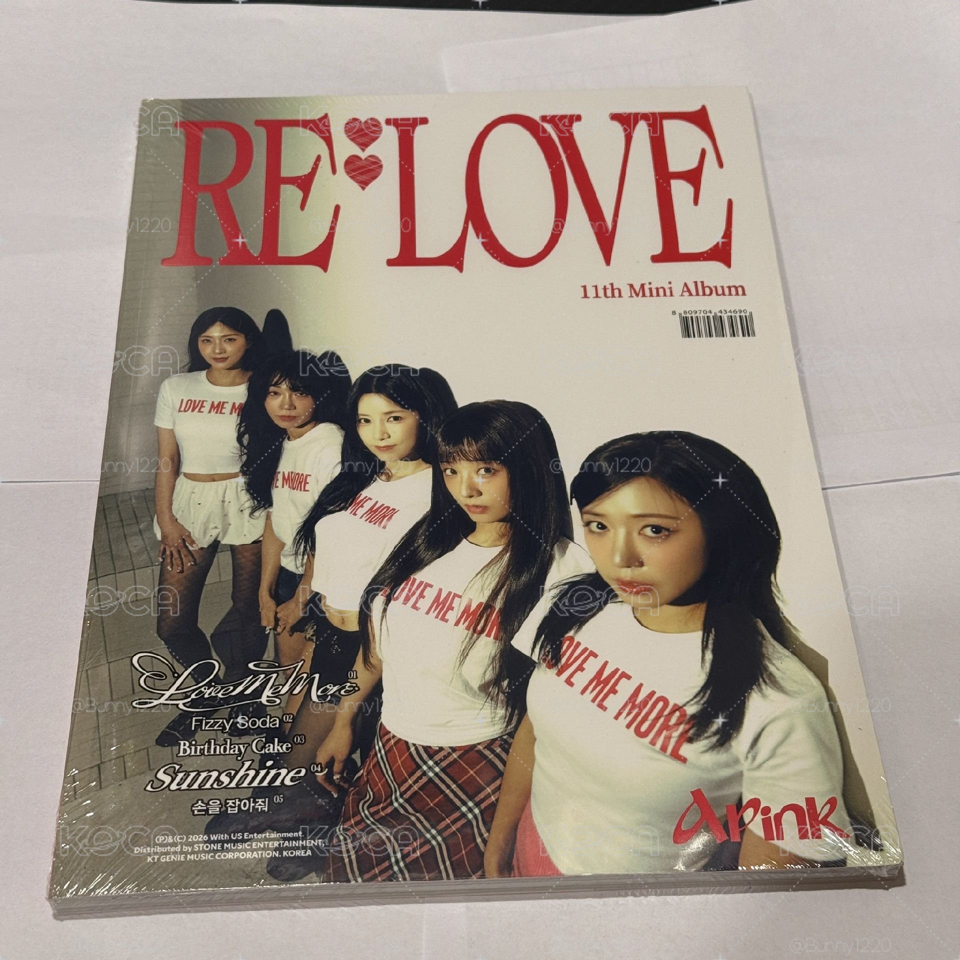 APINK 迷11 專輯 全新未拆 LOVE ME MORE