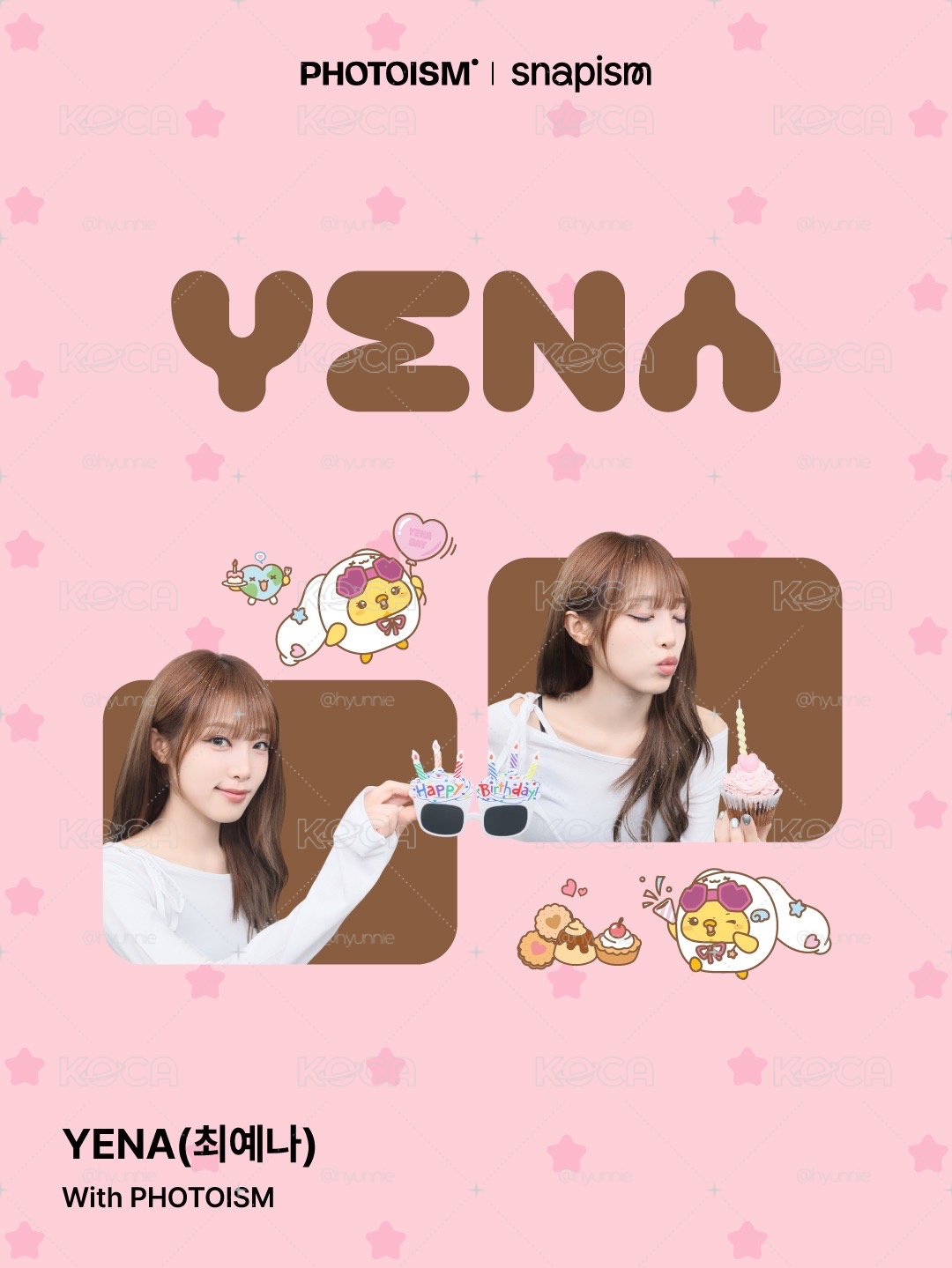 PHOTOISM X YENA 人生四格空拍代印 📸