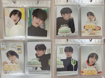 TXT21生日鐵盒卡、手鏈卡 崔然竣崔杋圭