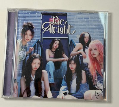 Be Alright 通常盤（cd栗）