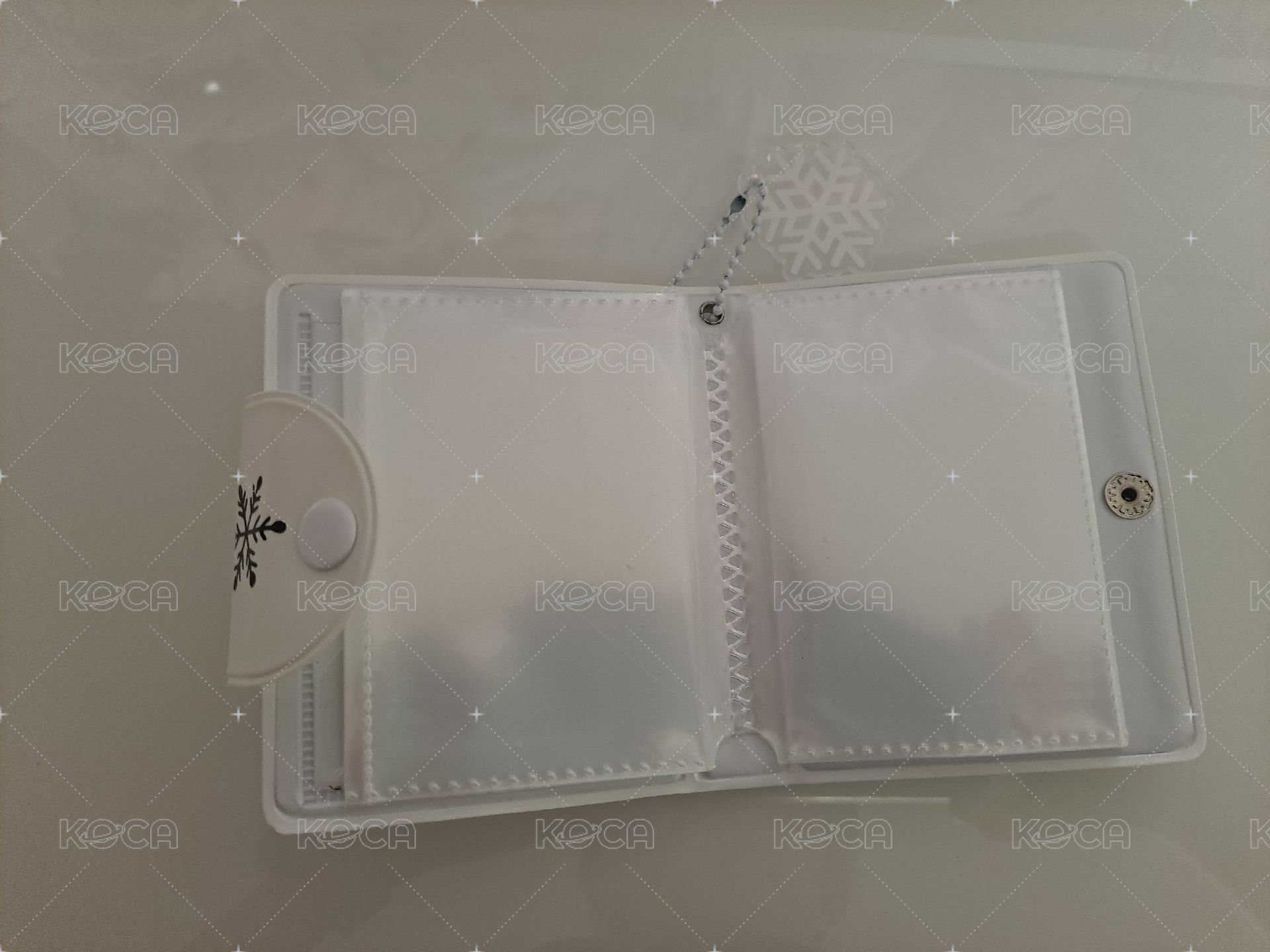 已拆有損雪花一宮格卡冊