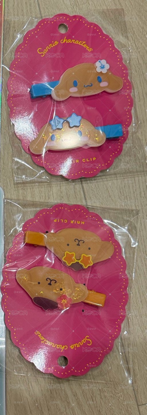 曬黑布丁狗大耳狗髮夾