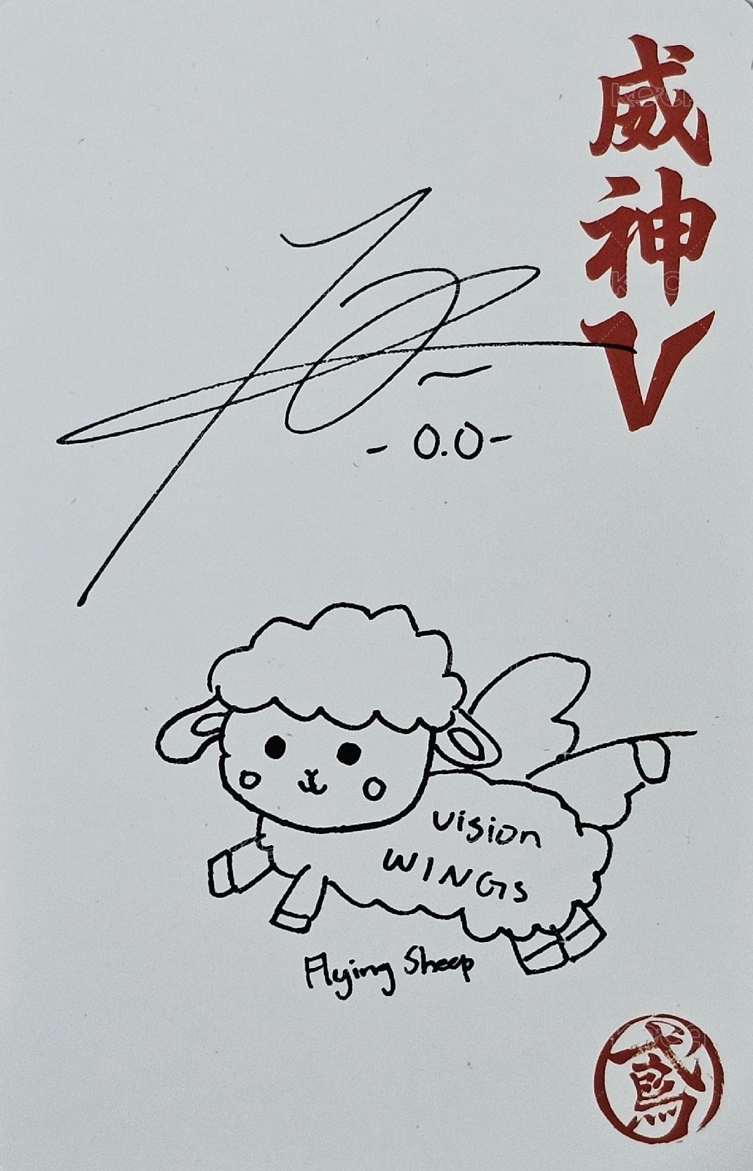 迷你八輯 SMini 專輯卡  背面
