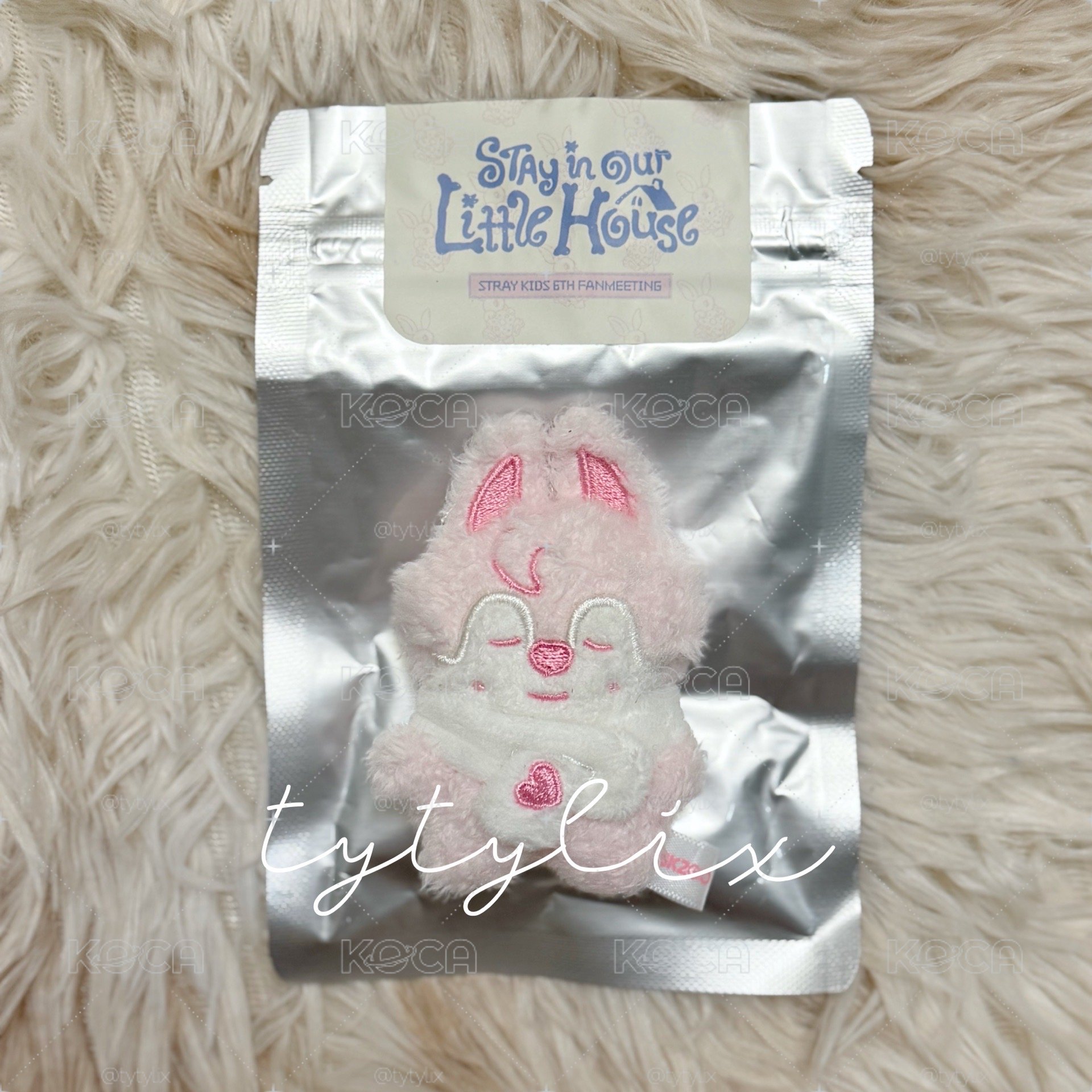 方燦草莓娃 6th FM 草莓 吊娃 潦草娃 SLEEPING ver.
