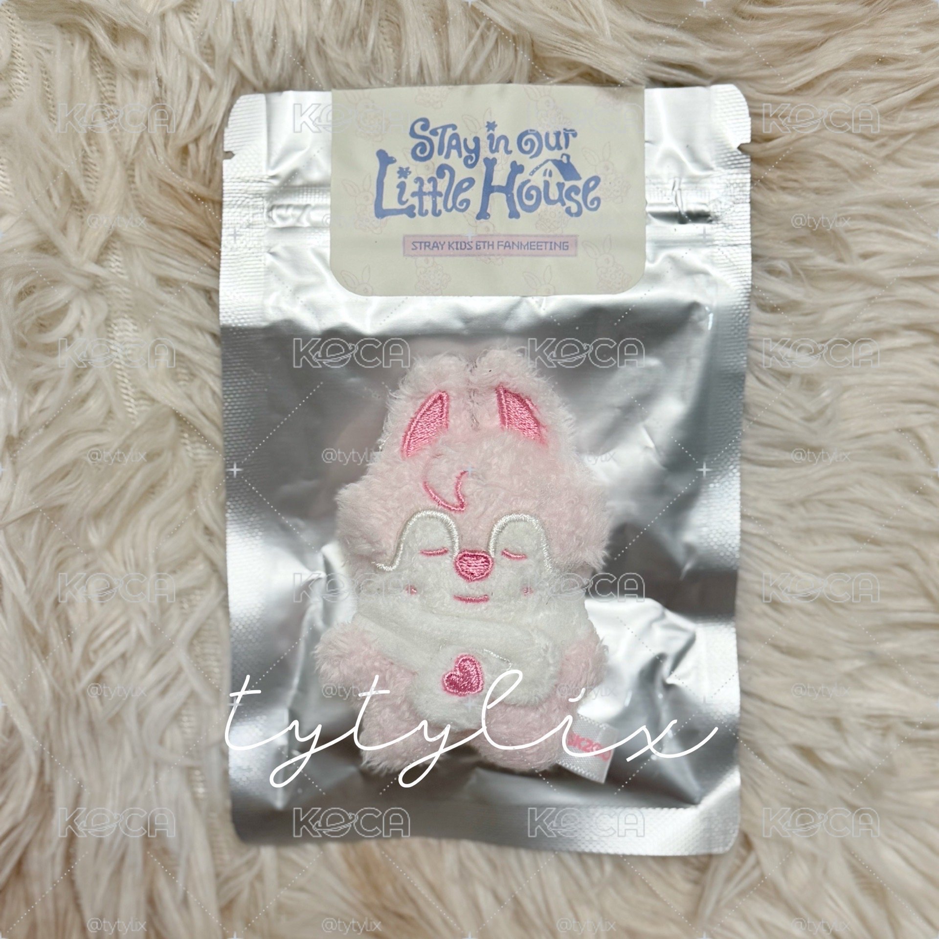 方燦草莓娃 6th FM 草莓 吊娃 潦草娃 SLEEPING ver.