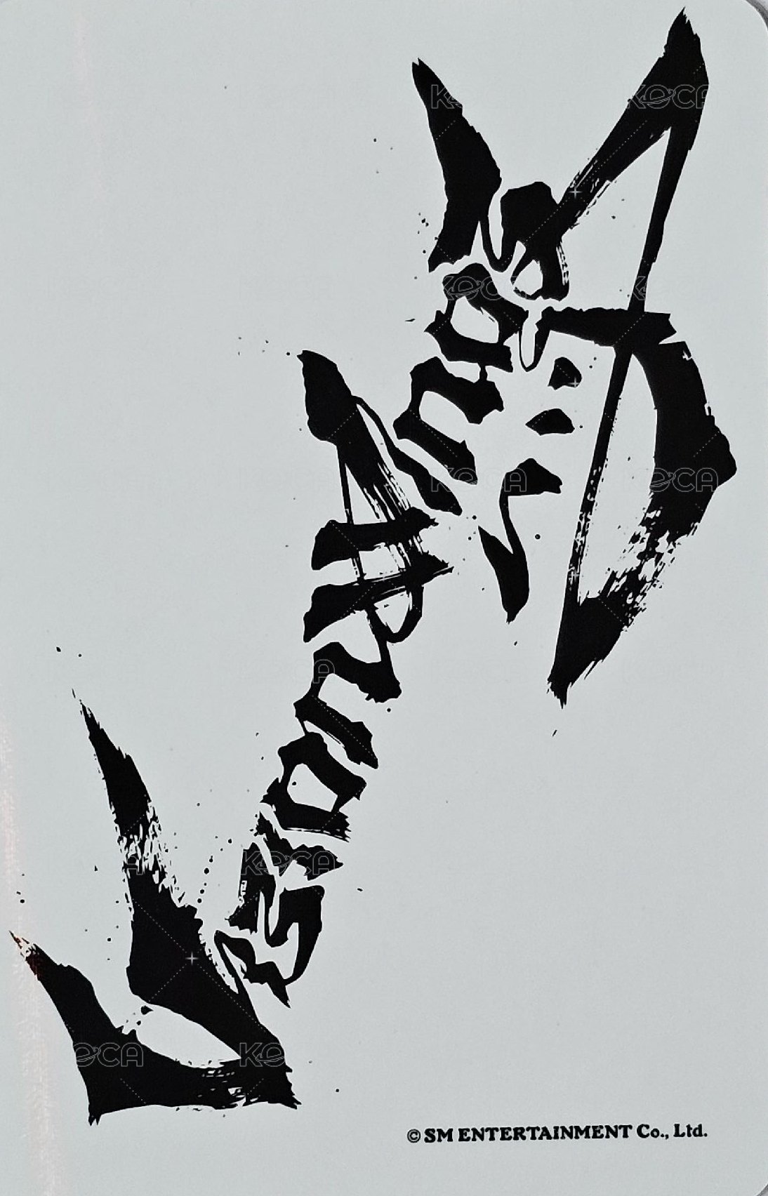 迷你八輯 教保文庫 特典卡  背面