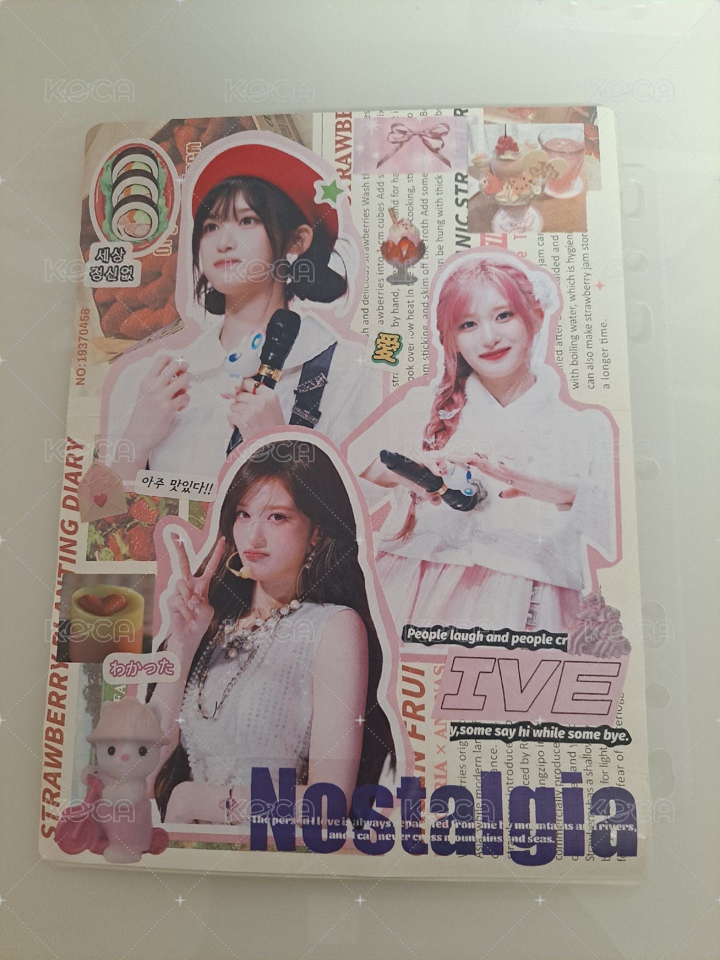 李瑞訂製擋板 四宮格卡冊專用 | 雙面