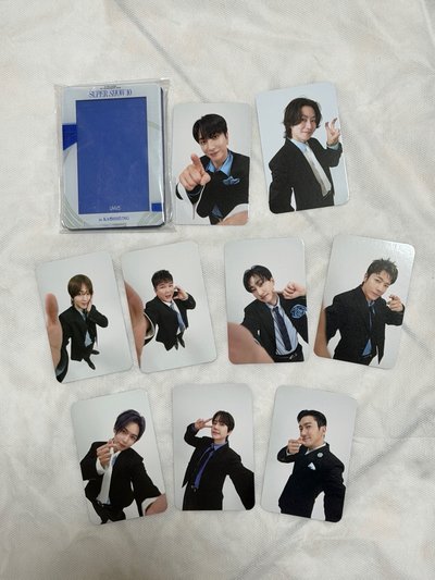 SUPER JUNIOR SS10 高雄入場禮 卡磚+小卡一套
