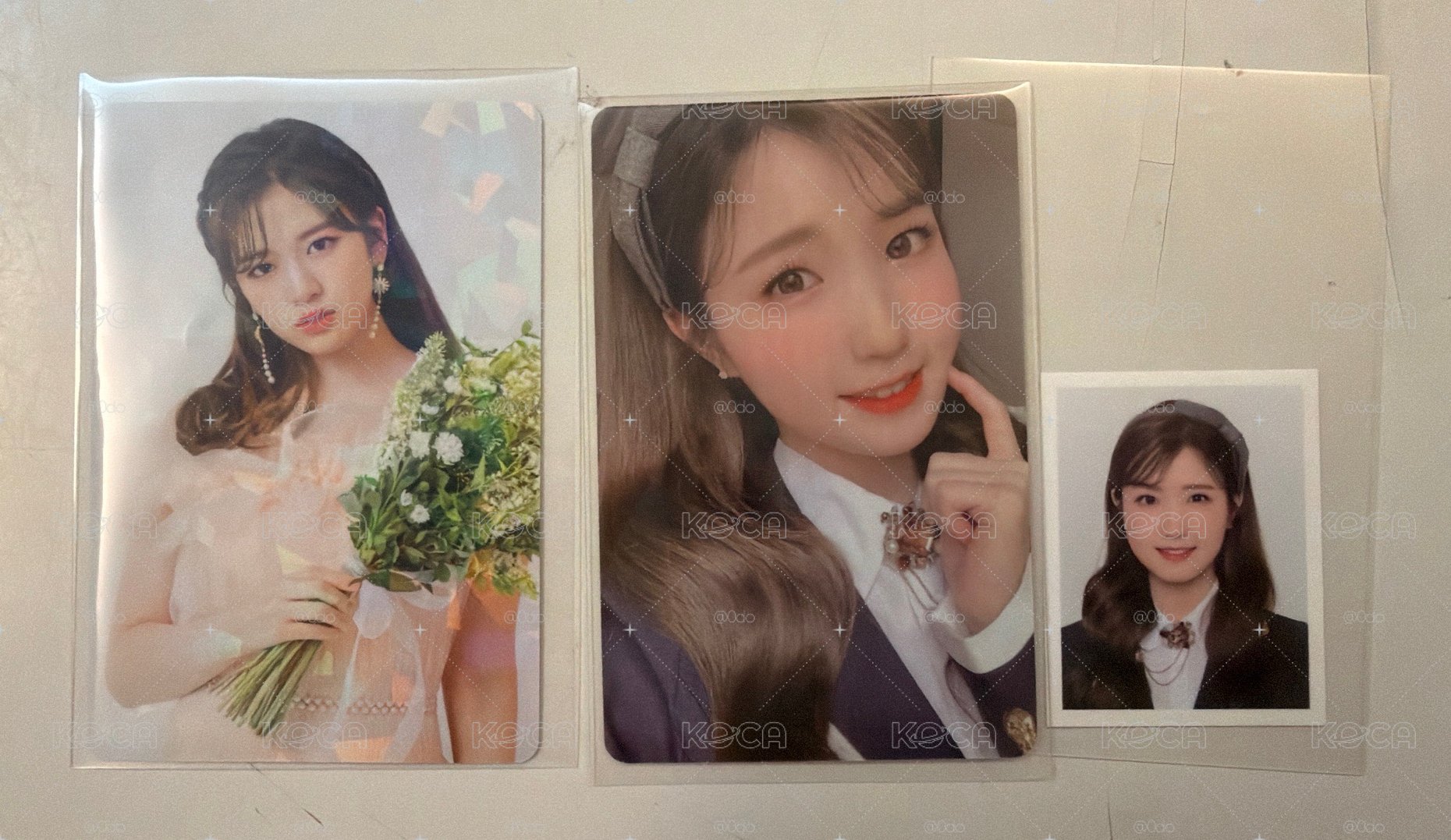 IZ*ONE 捧花安 /秘密日記本田仁美set