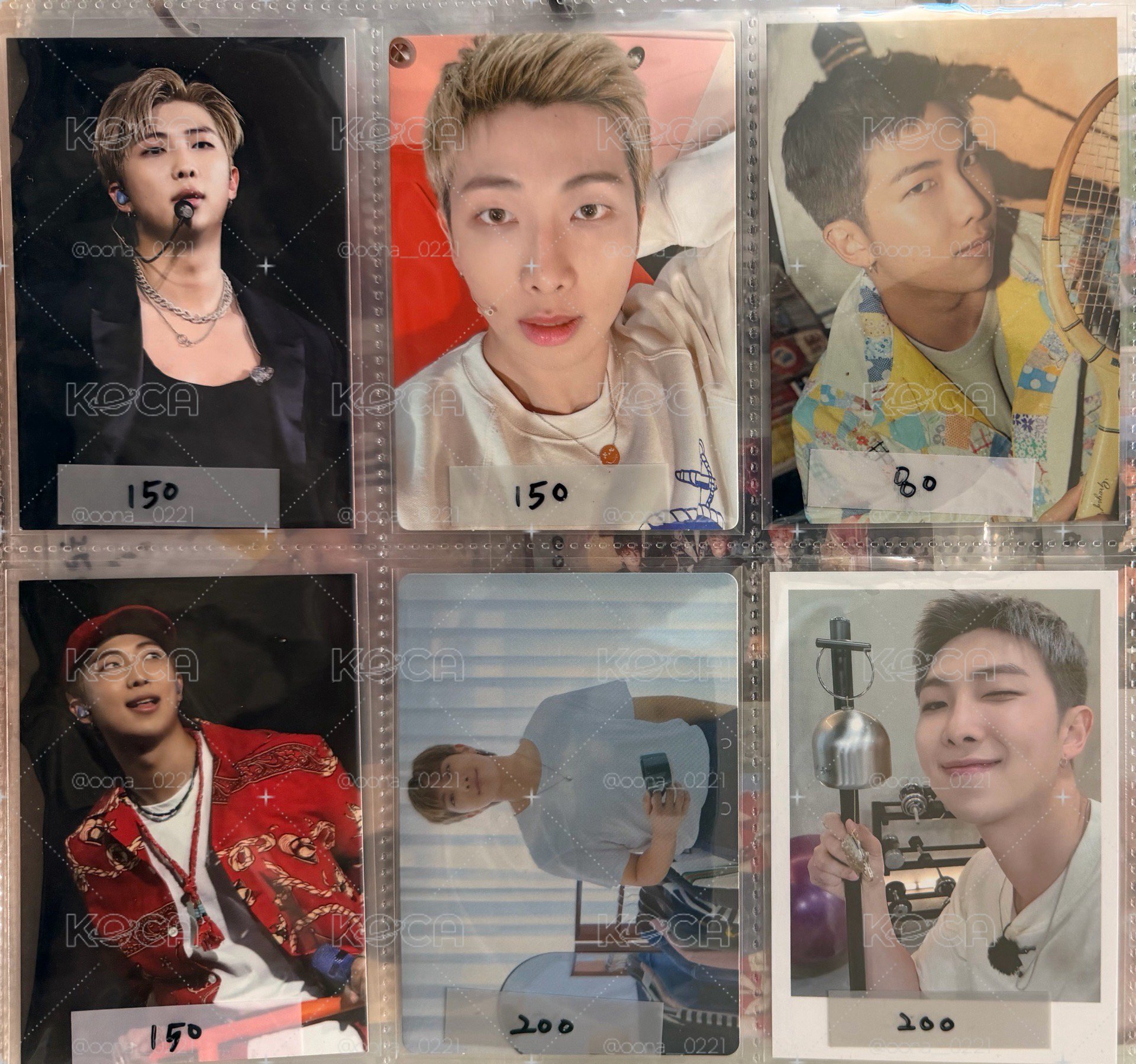 RM 南俊 場限 會員禮 周邊卡