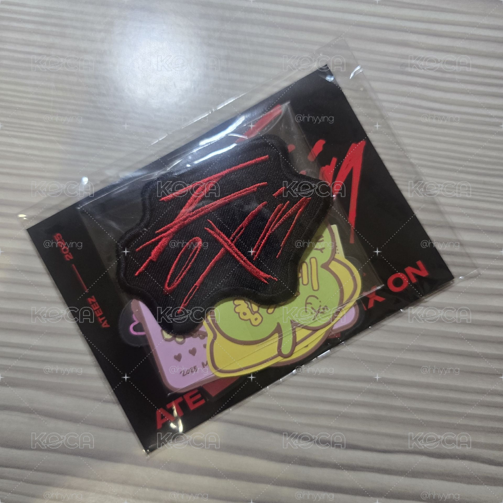 旼琦生日布章貼紙組