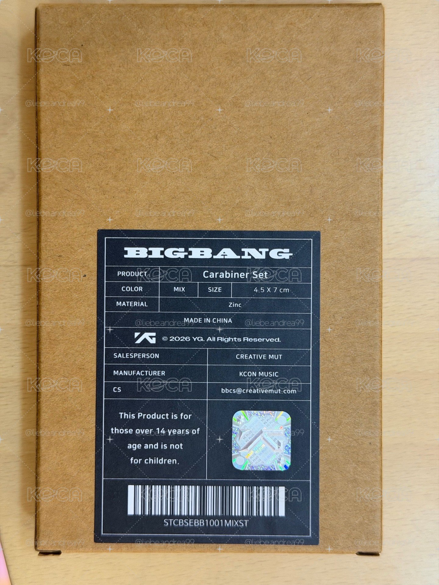 BIGBANG 登山扣