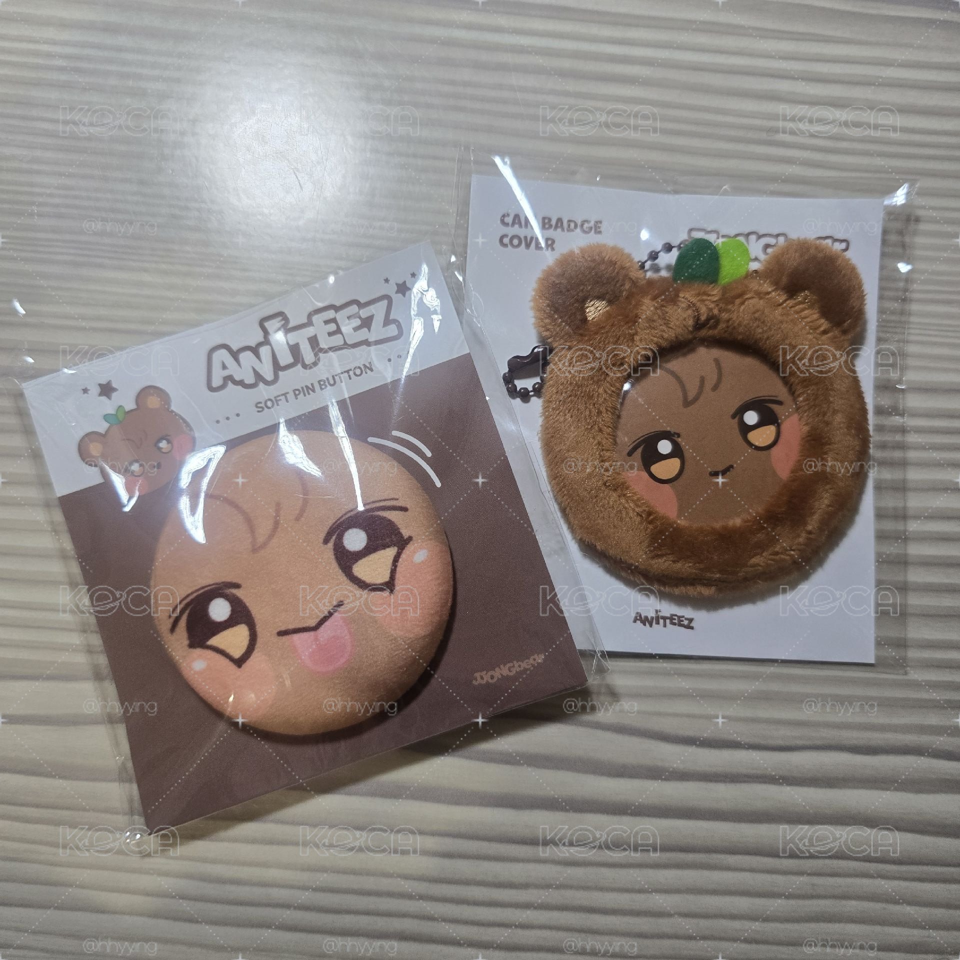 鍾貝爾徽章+徽章套