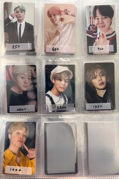 JIMIN 旻 回憶錄 日五 紐約 幸運卡