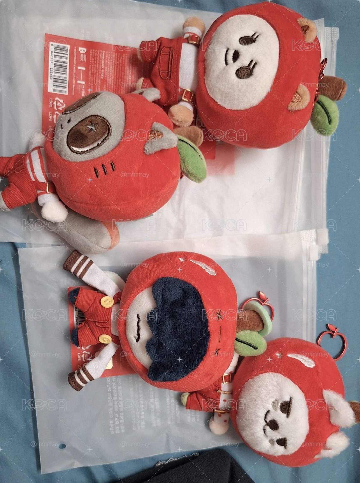蘋果娃（買送對應成員紙花隨機送紙鈔