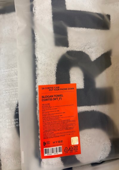 26’巡迴 毛巾 CORTIS ver.