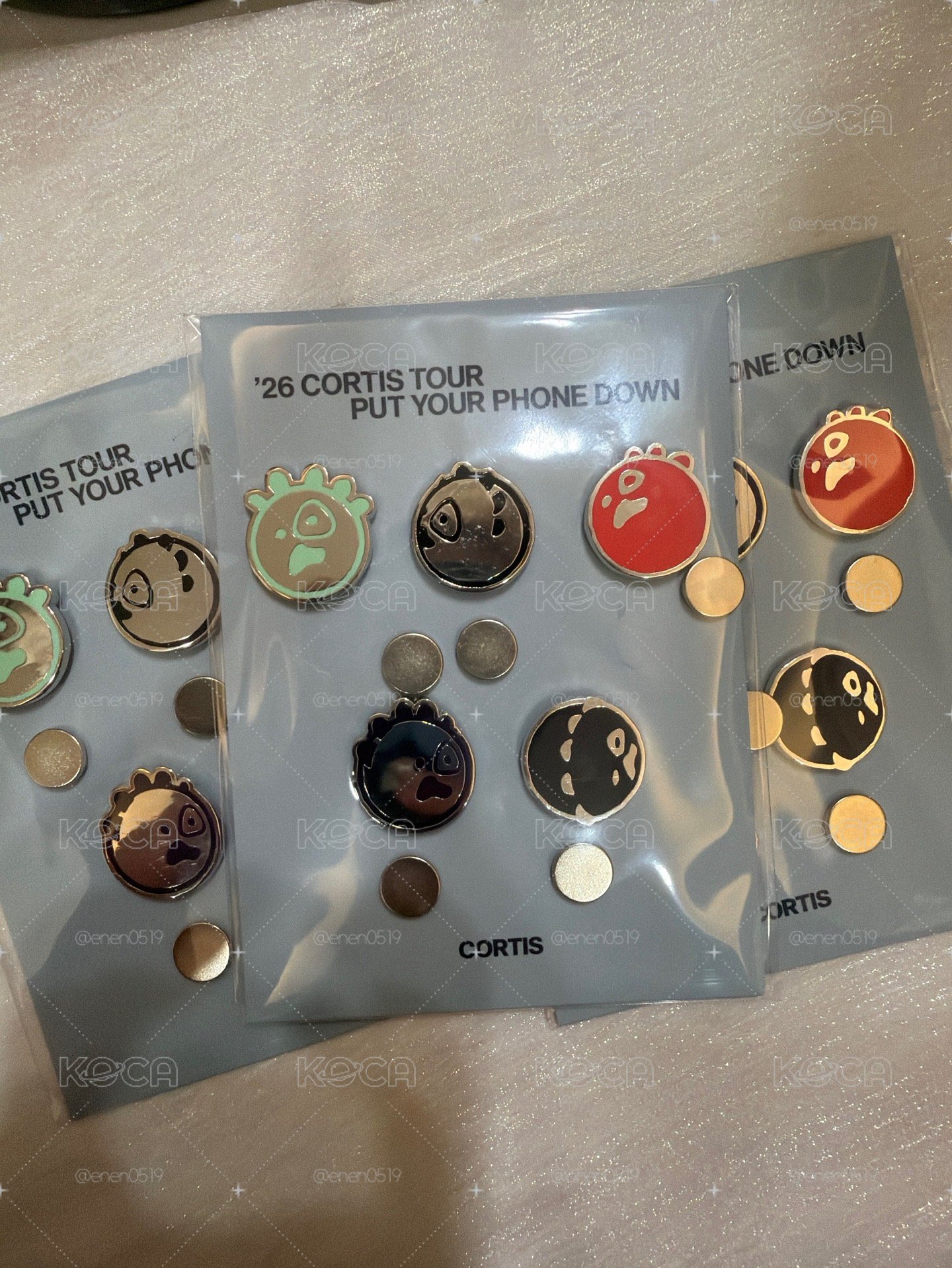 26’巡迴 CORTIS BALL 徽章 🔥全新現貨