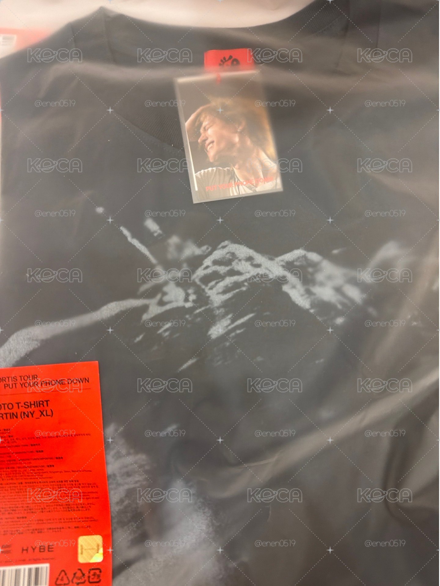 26’巡迴 Photo T恤 Navy ver. 馬丁 在台現貨
