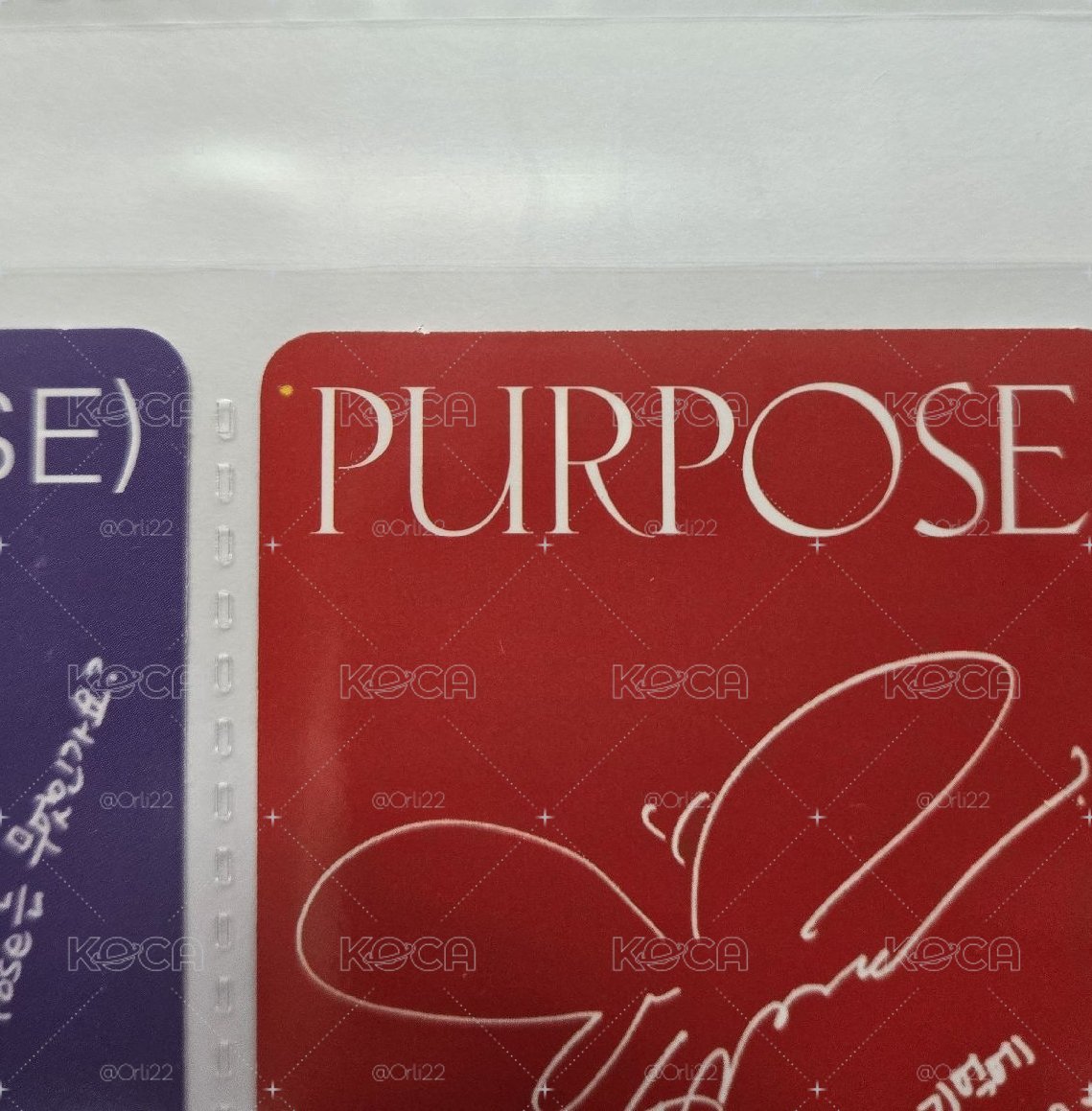 太妍 Purpose 含後續專 小卡