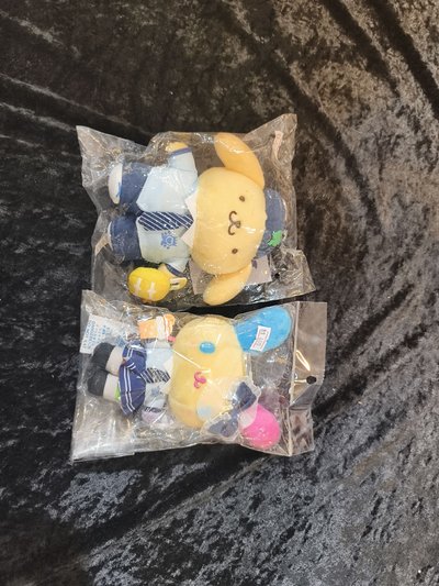 學園旅行系列花小兔/布丁狗