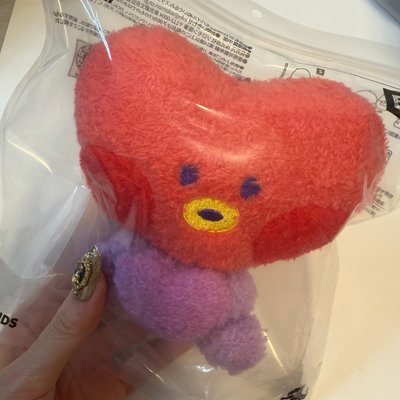  BT21 / 日限 MININI 豆豆眼2way手機支架毛絨娃娃掛飾