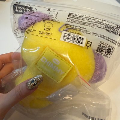  BT21 / 日限 MININI 豆豆眼2way手機支架毛絨娃娃掛飾