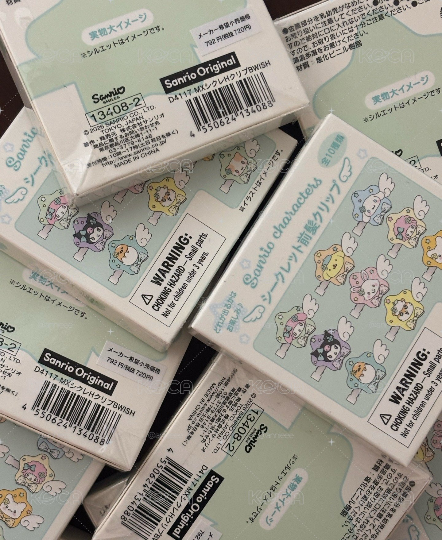 ［現貨］三麗鷗幸運髮夾盲盒B款 未拆