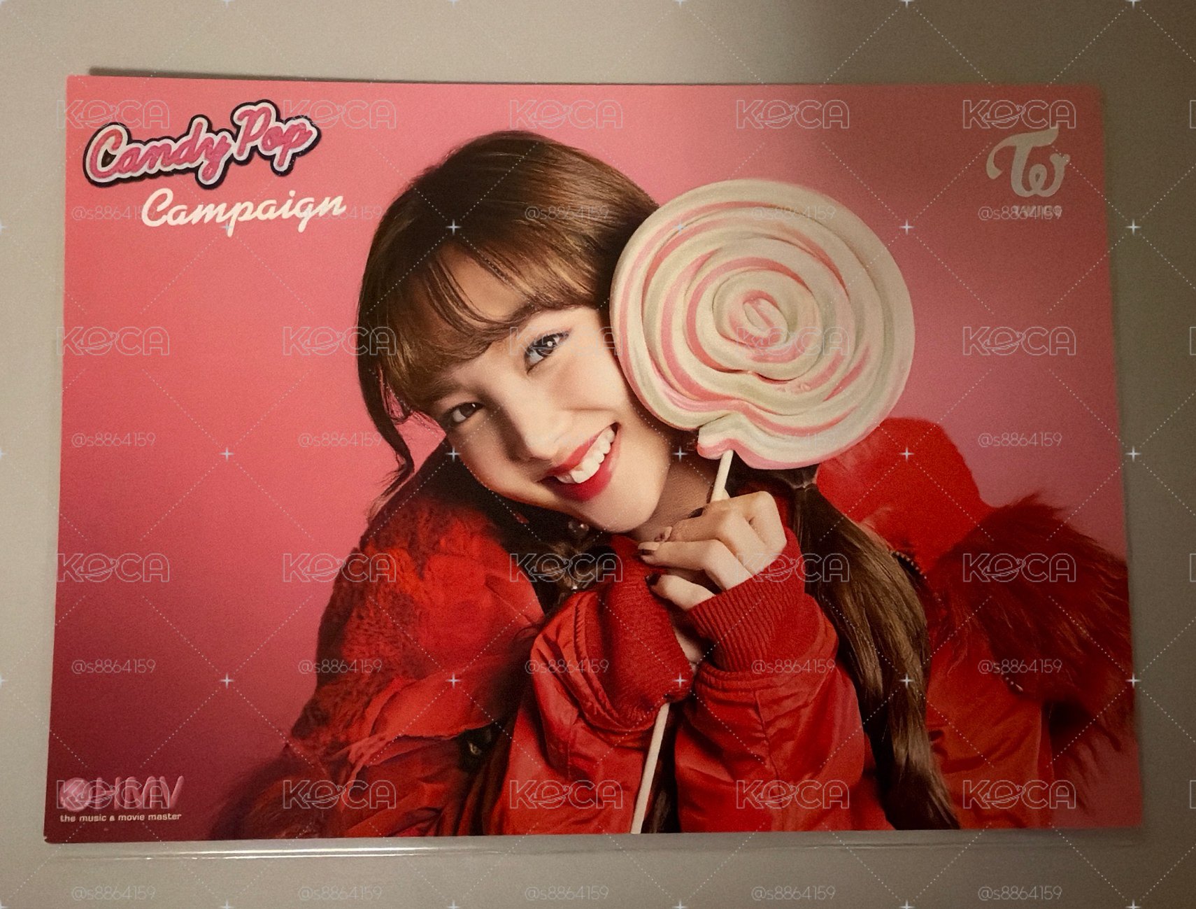 娜璉 棒棒糖 Candy Pop hmv 明信片 滿額特典