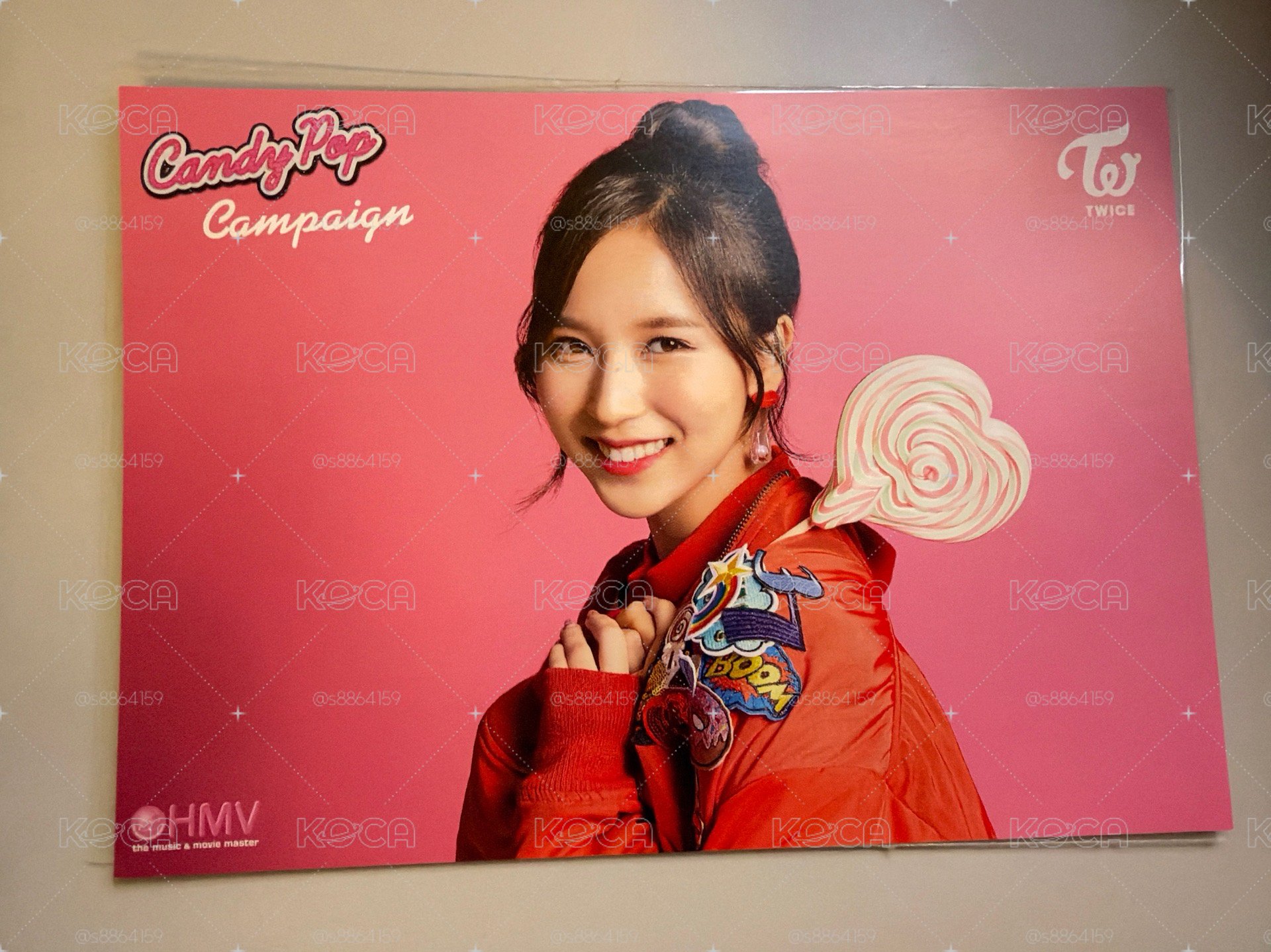 Mina 棒棒糖 Candy Pop hmv 明信片 滿額特典