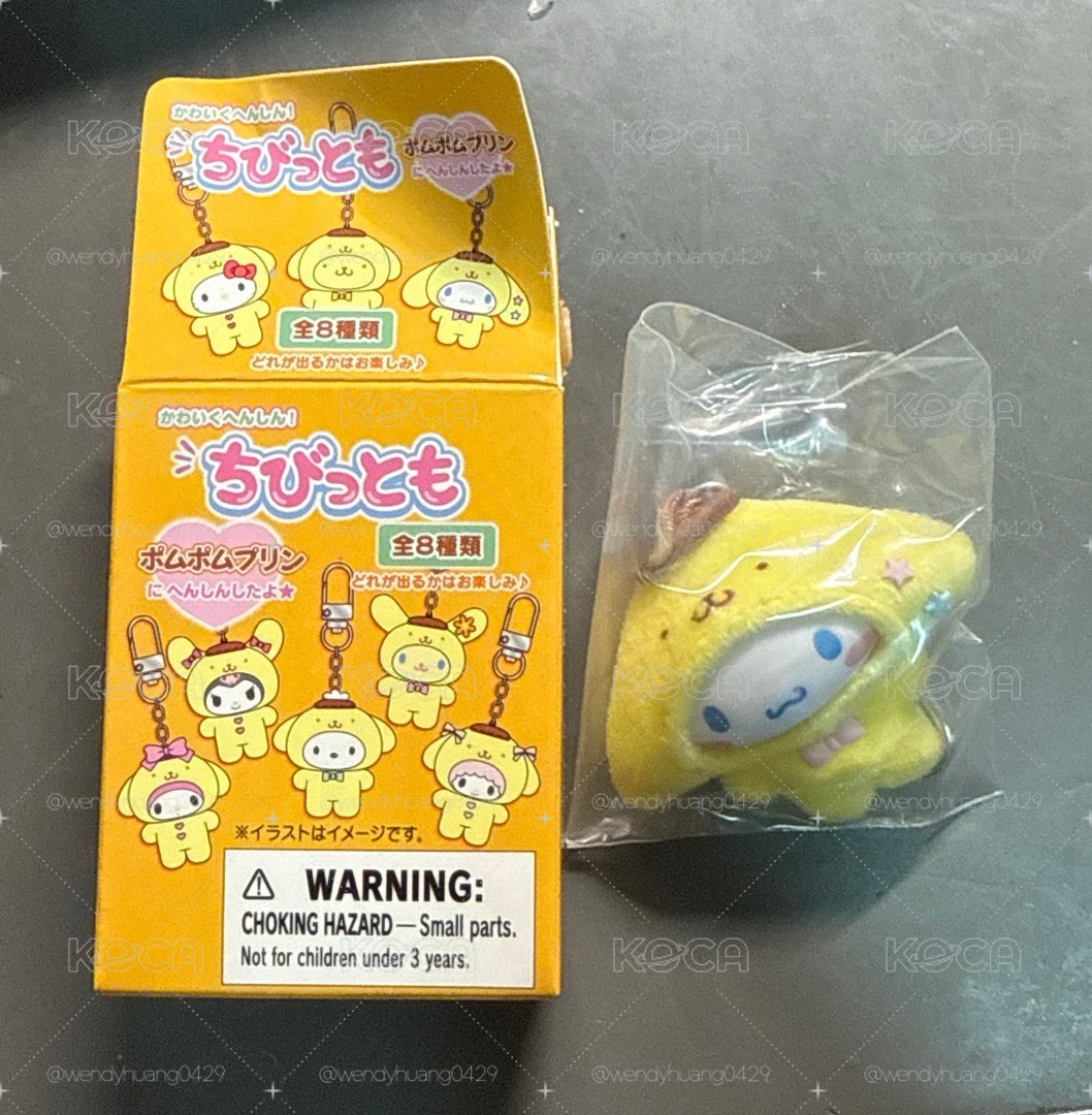 布丁狗30週年紀念商店 盲盒 / 盲袋 ちびっとも 布丁狗裝扮吊飾