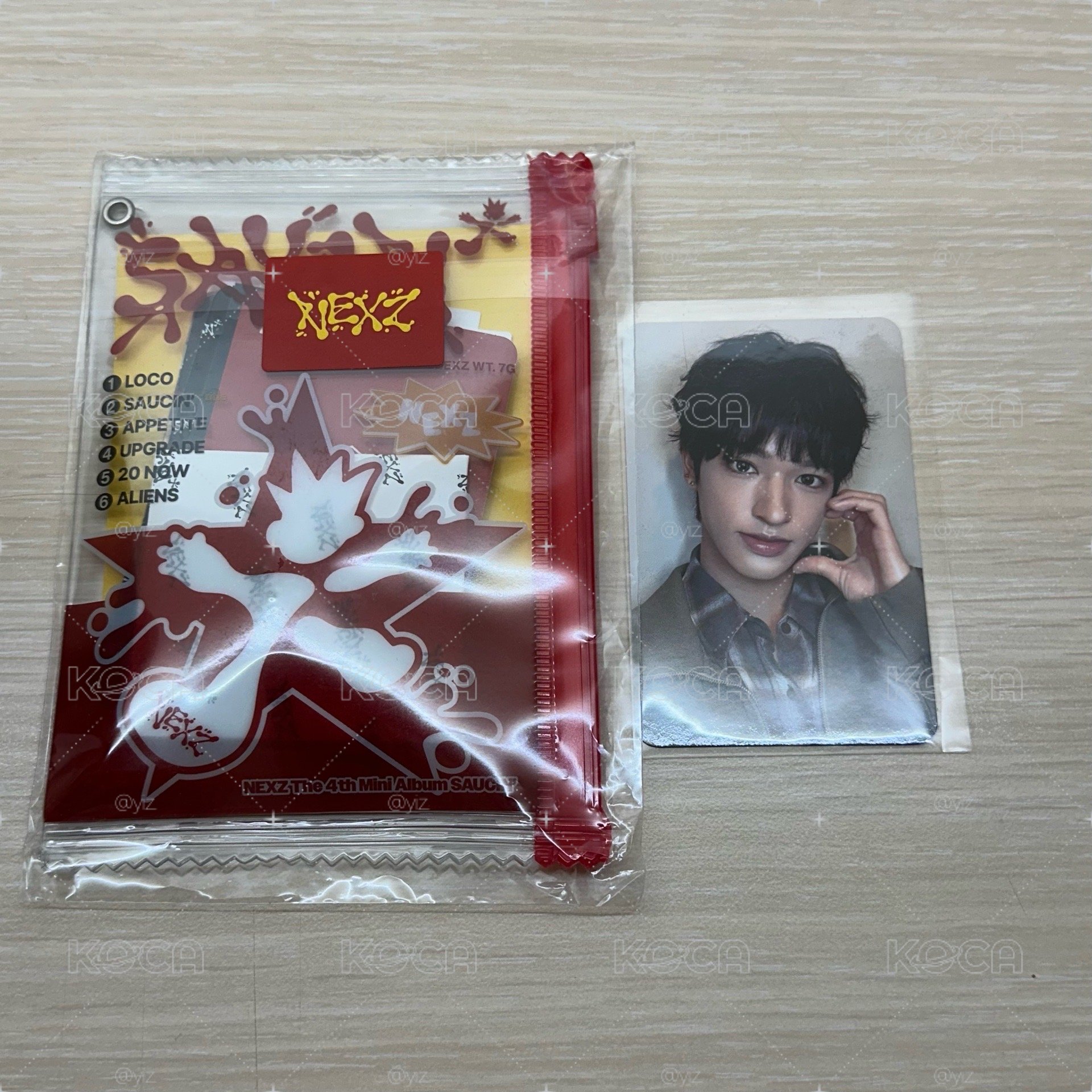 NEXZ SEITA ms特典卡（含未拆專）