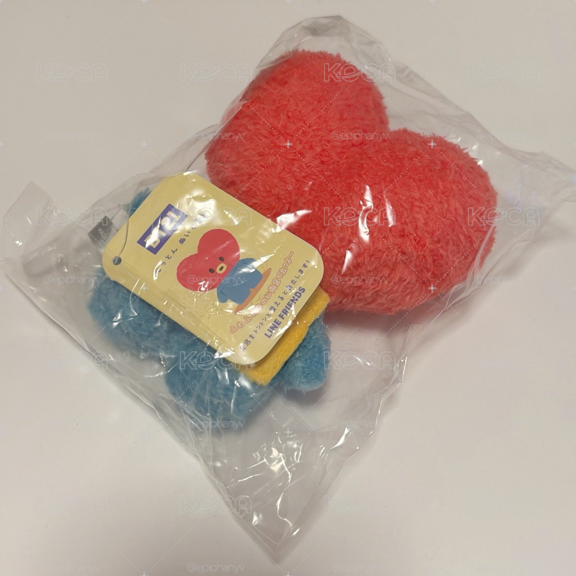 TATA / BT21 日本限定 BABY MY LITTLE BUDDY MLB系列 S號 毛絨可站立娃娃 