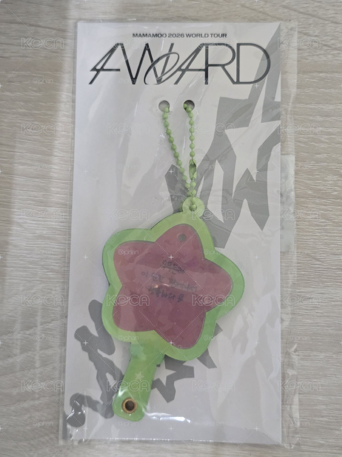 4WARD 壓克力鑰匙圈
