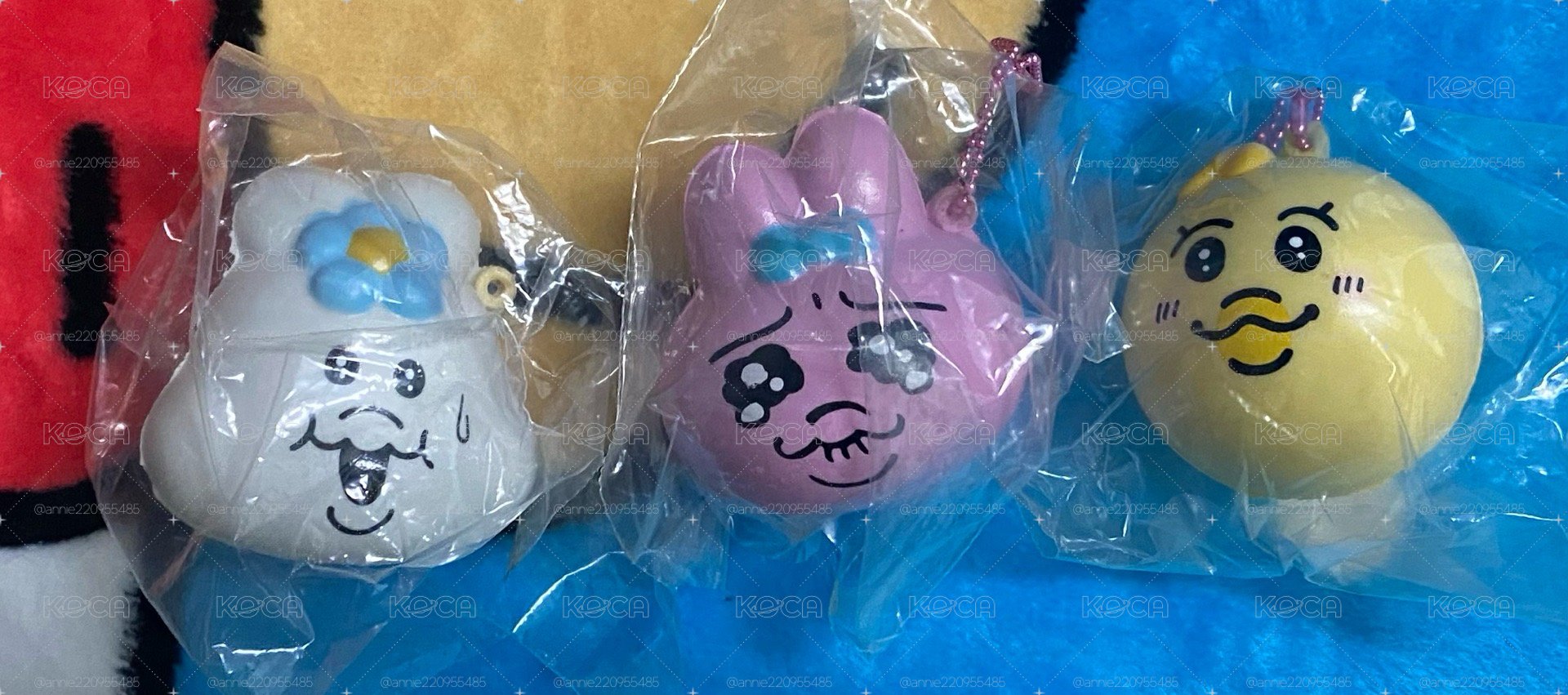 內褲兔和優格精靈大頭扭蛋