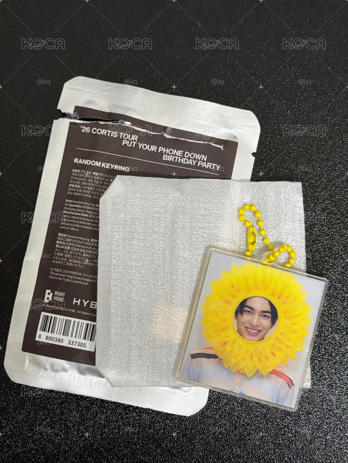 生日場週 安安向日葵吊飾