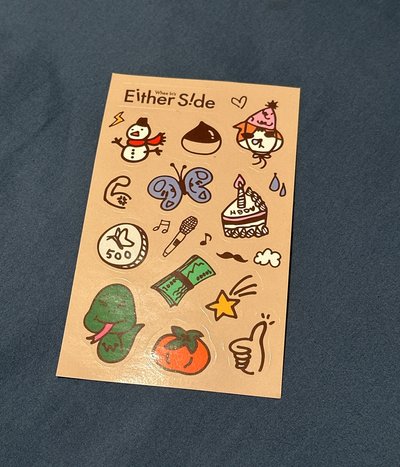 (10/20 最後出貨日）年曆貼紙