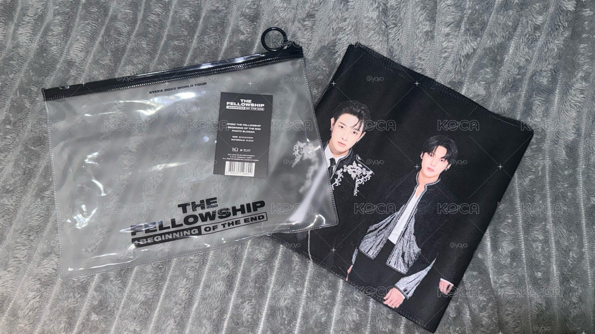 2022 Ateez The Fellowship MD SLOGAN 