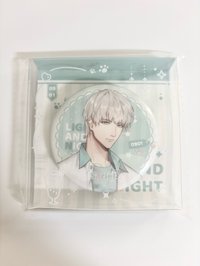 線條小狗正比徽章