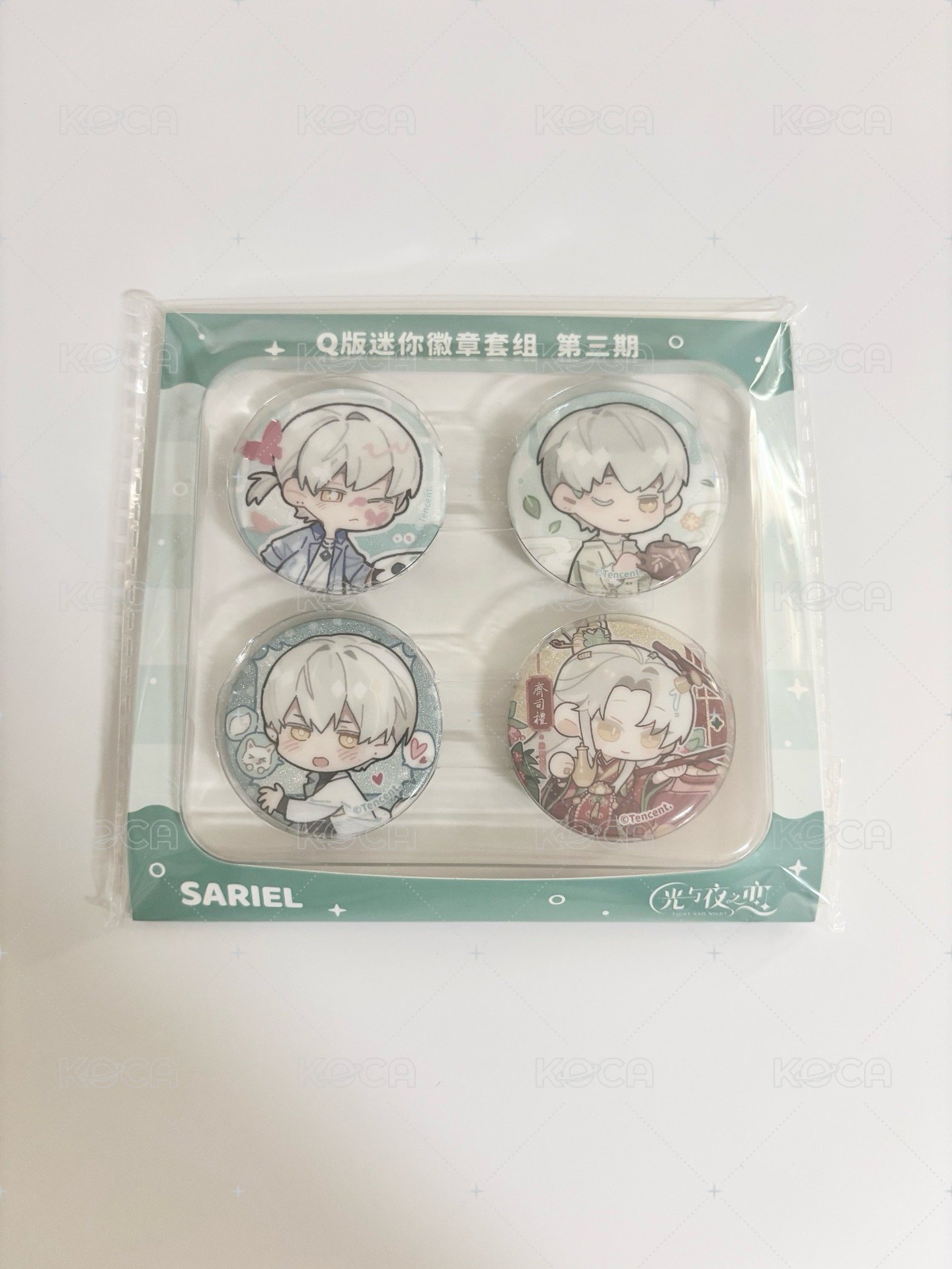 城市漫遊Q版迷你徽章套組
