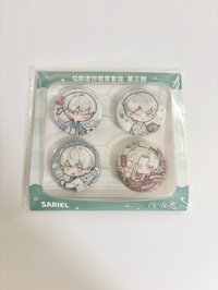 城市漫遊Q版迷你徽章套組
