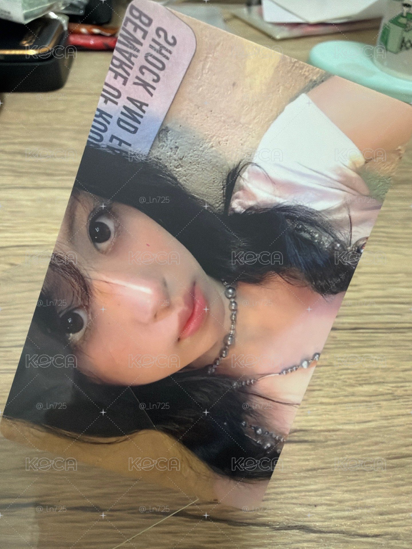 「撥動你的心譞」雅賢中文卡背💖