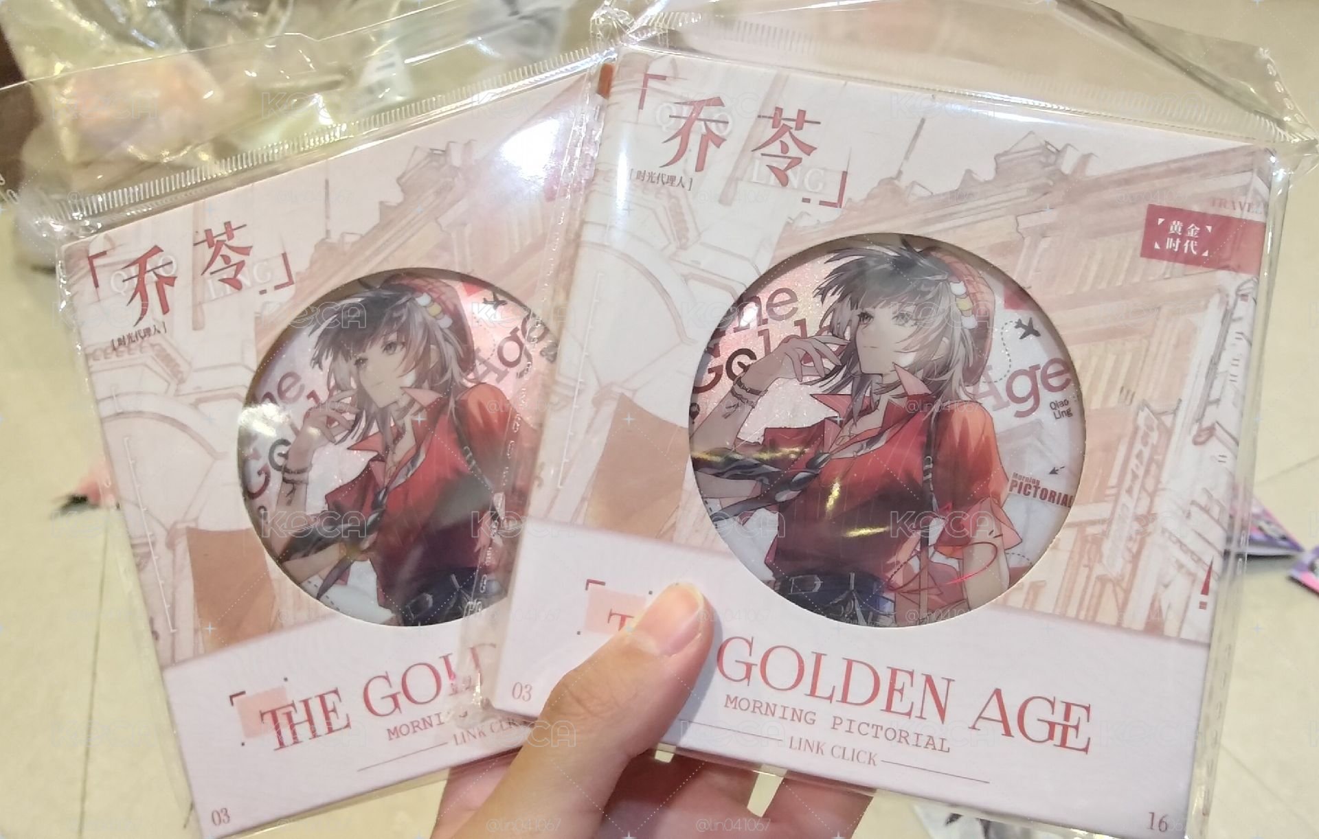 喬苓徽章